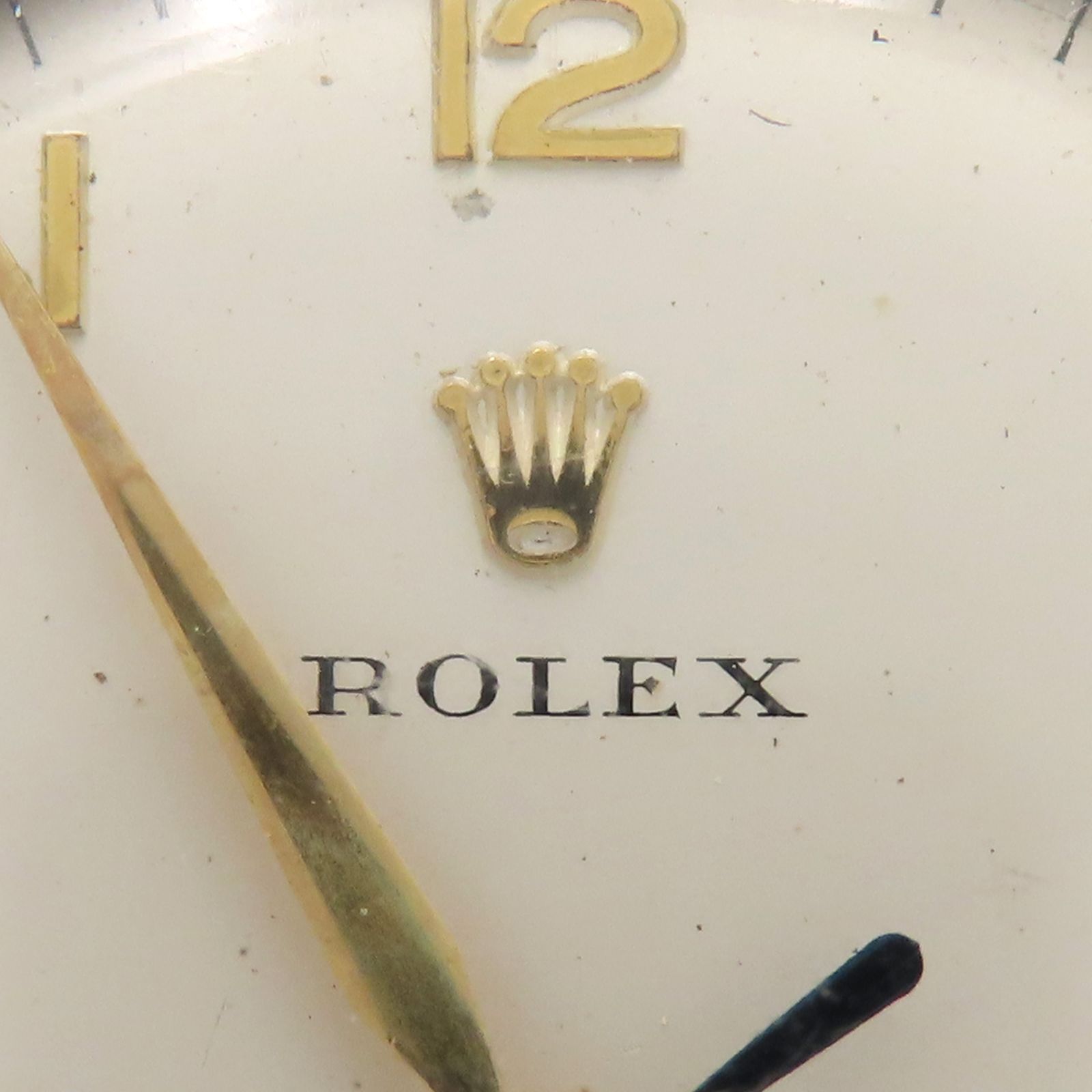 ROLEX ロレックス プレシジョン K 9 金無垢 375 12847 メンズ腕時計 ゴールド 手巻き アンティーク Cal.1210 g ヴィンテージ