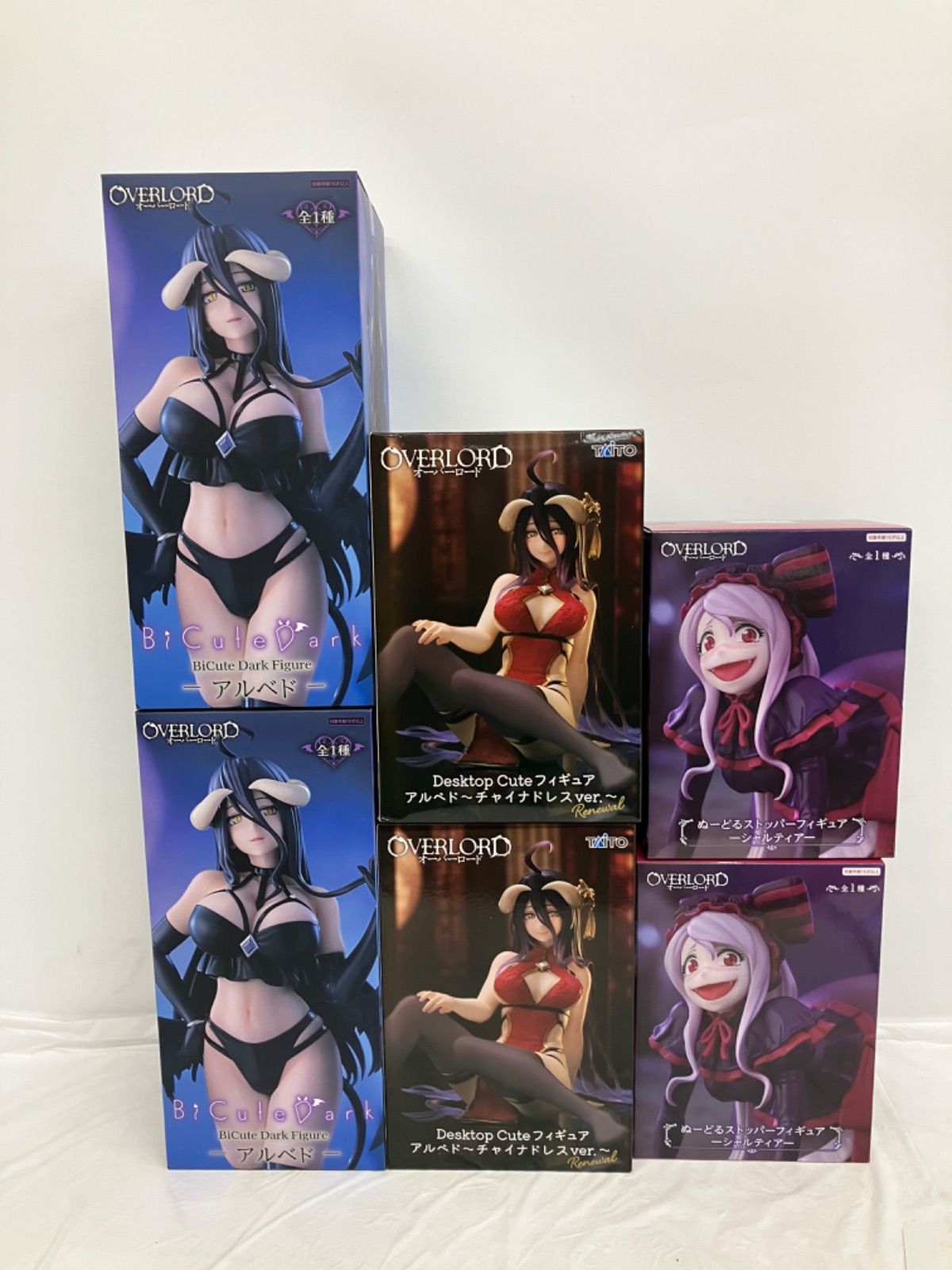 未開封 OVERLORD フィギュア 3種6個セット LFQ727 f107 - メルカリ