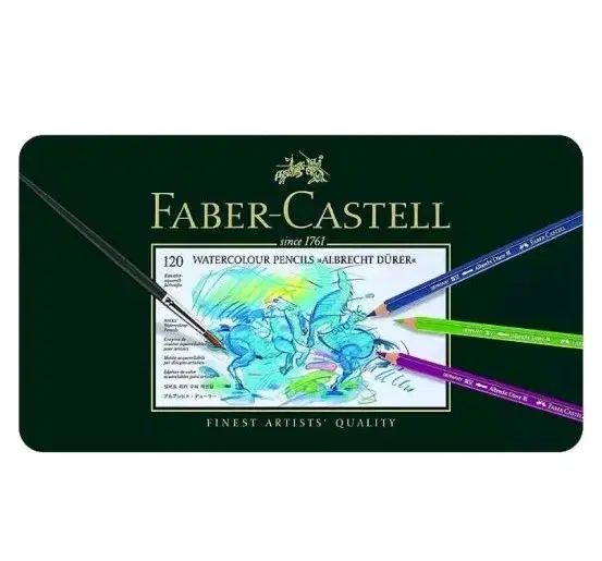 FABER-CASTELL アルベルト デューラー 水彩色鉛筆 ティンケース
