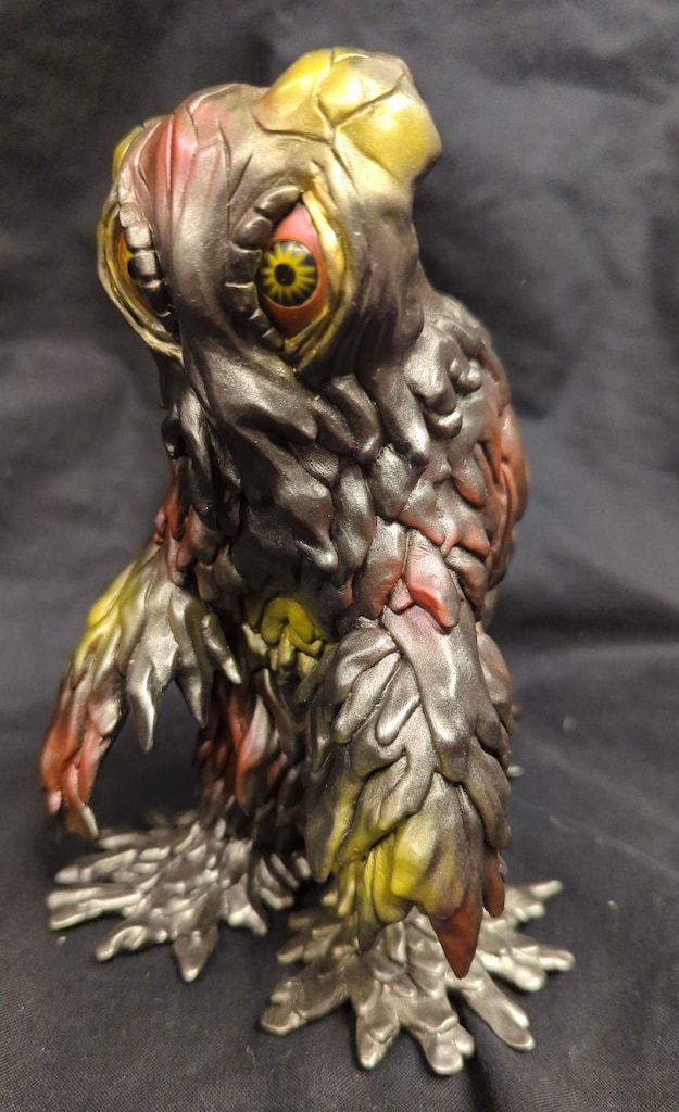 懐古堂vsY・MSF レトロ怪獣シリーズ ヘドラ 黒成型/白/赤 - メルカリ