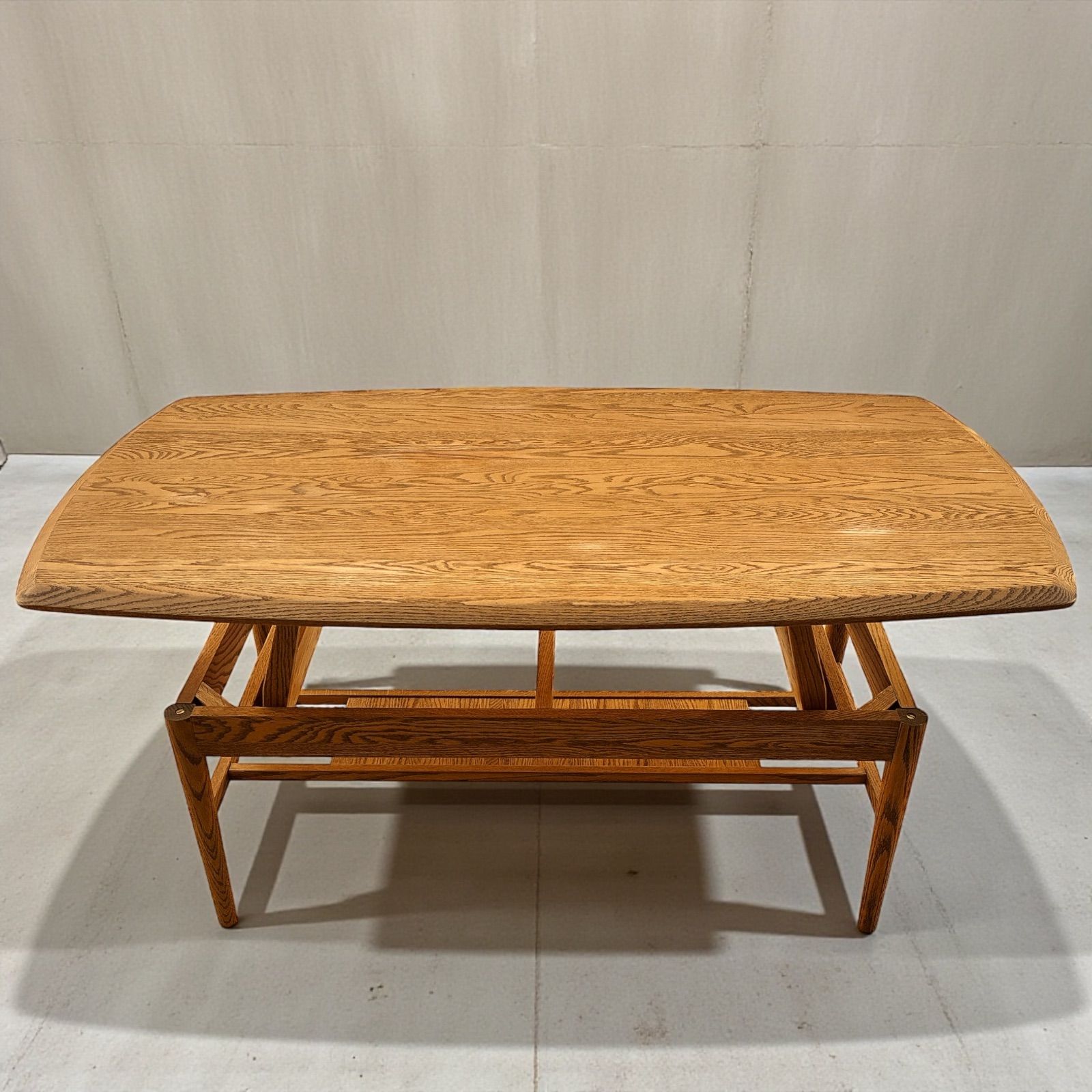 MOMO NATURAL モモナチュラル ダイニングテーブル 昇降式 - メルカリ