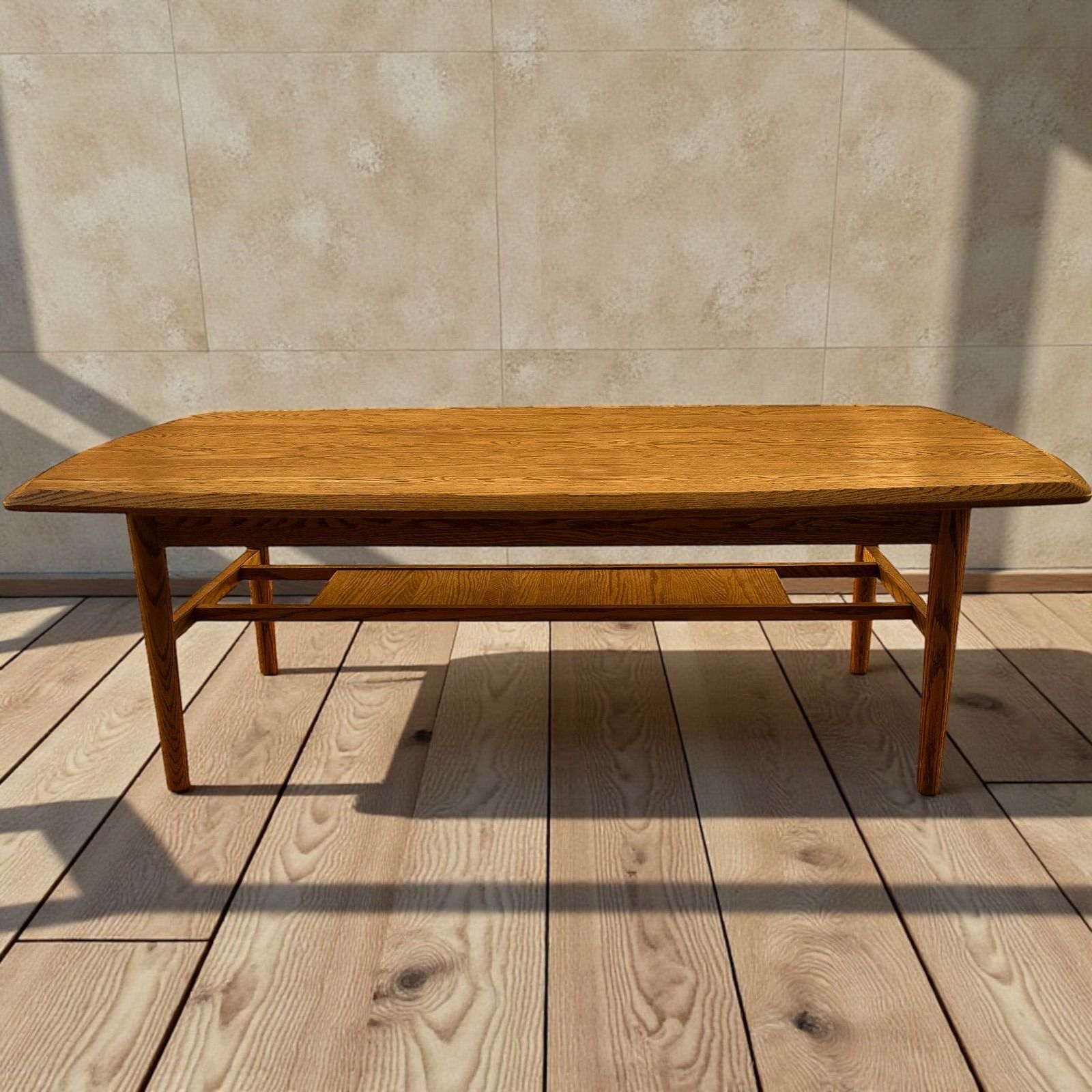 MOMO NATURAL モモナチュラル ダイニングテーブル 昇降式 - メルカリ