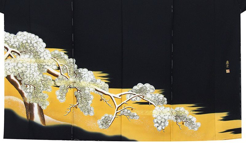 京友禅伝統工芸士手描染