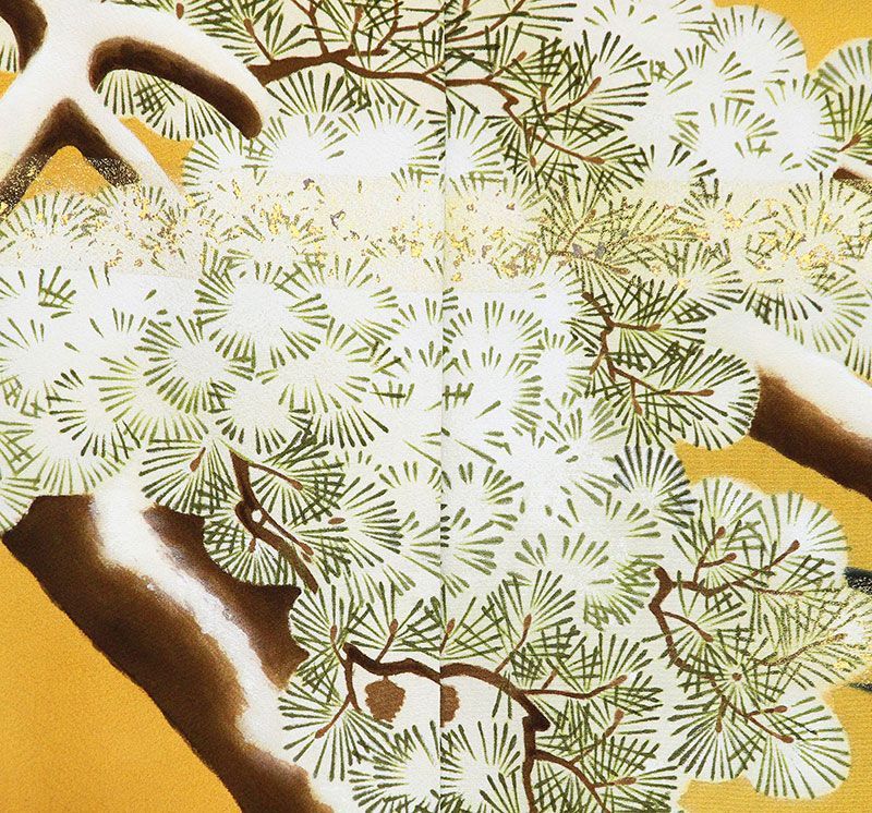 京友禅伝統工芸士手描染