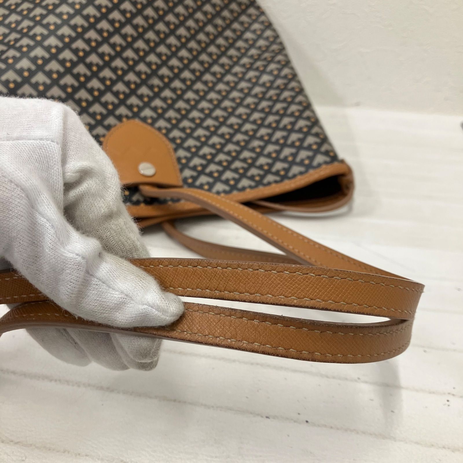 7695 BALLY バリー ベルニナ BERNINA トートバッグ クレセント