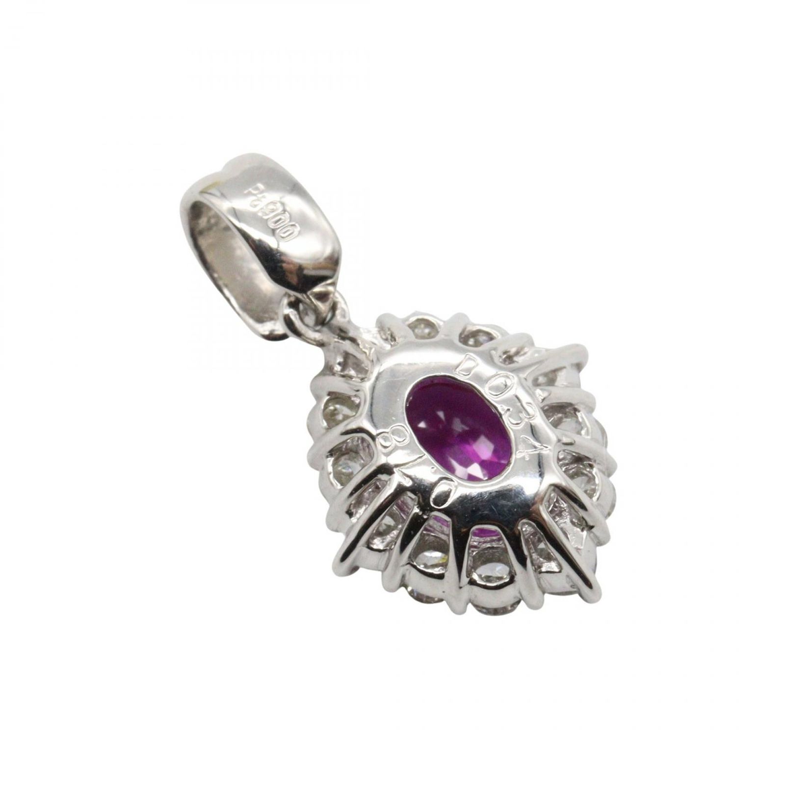 ジュエリー JEWELRY ペンダントトップ ルビー ダイヤモンド ペンダント