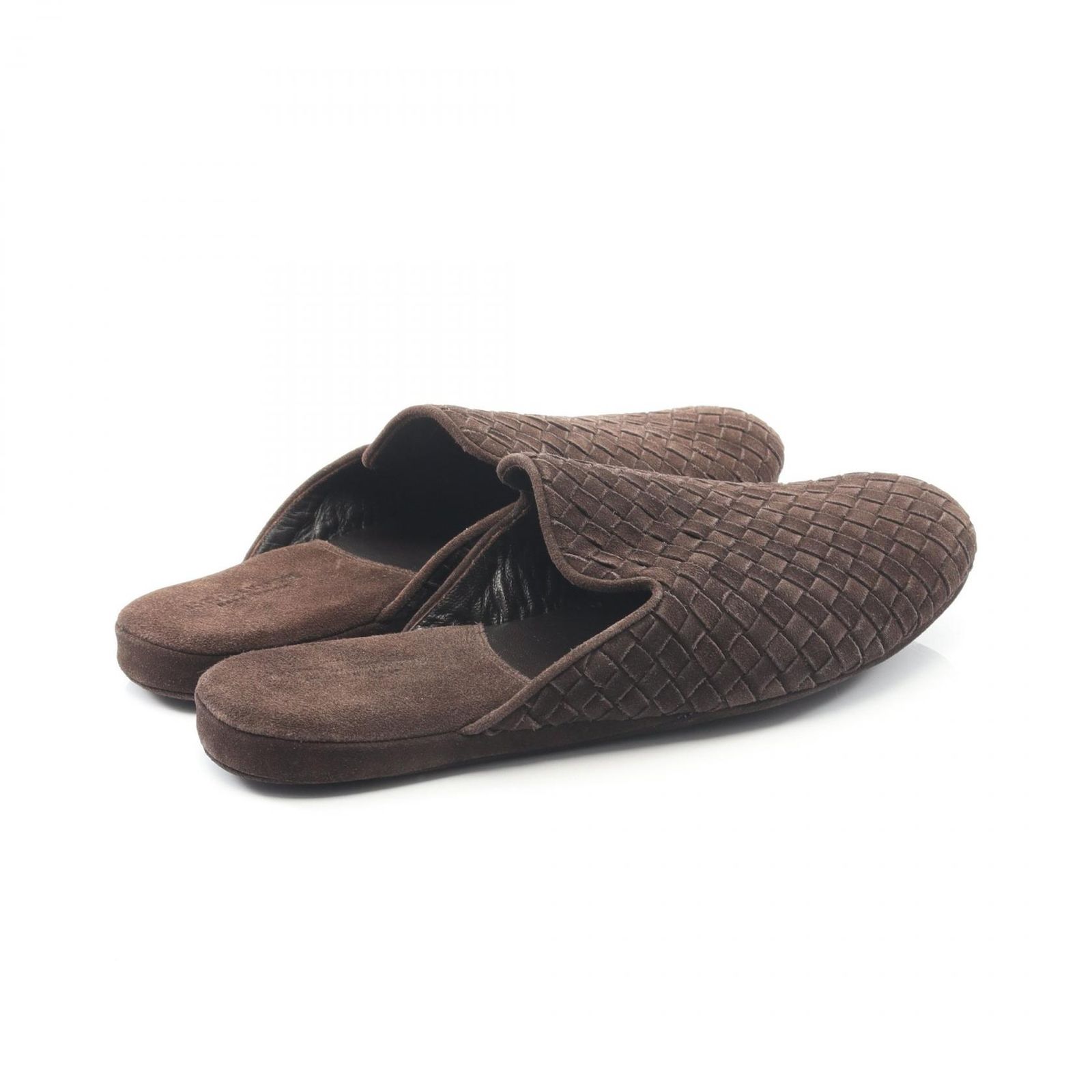 ボッテガヴェネタ BOTTEGA VENETA サンダル イントレチャート スウェード スリッパ メンズ