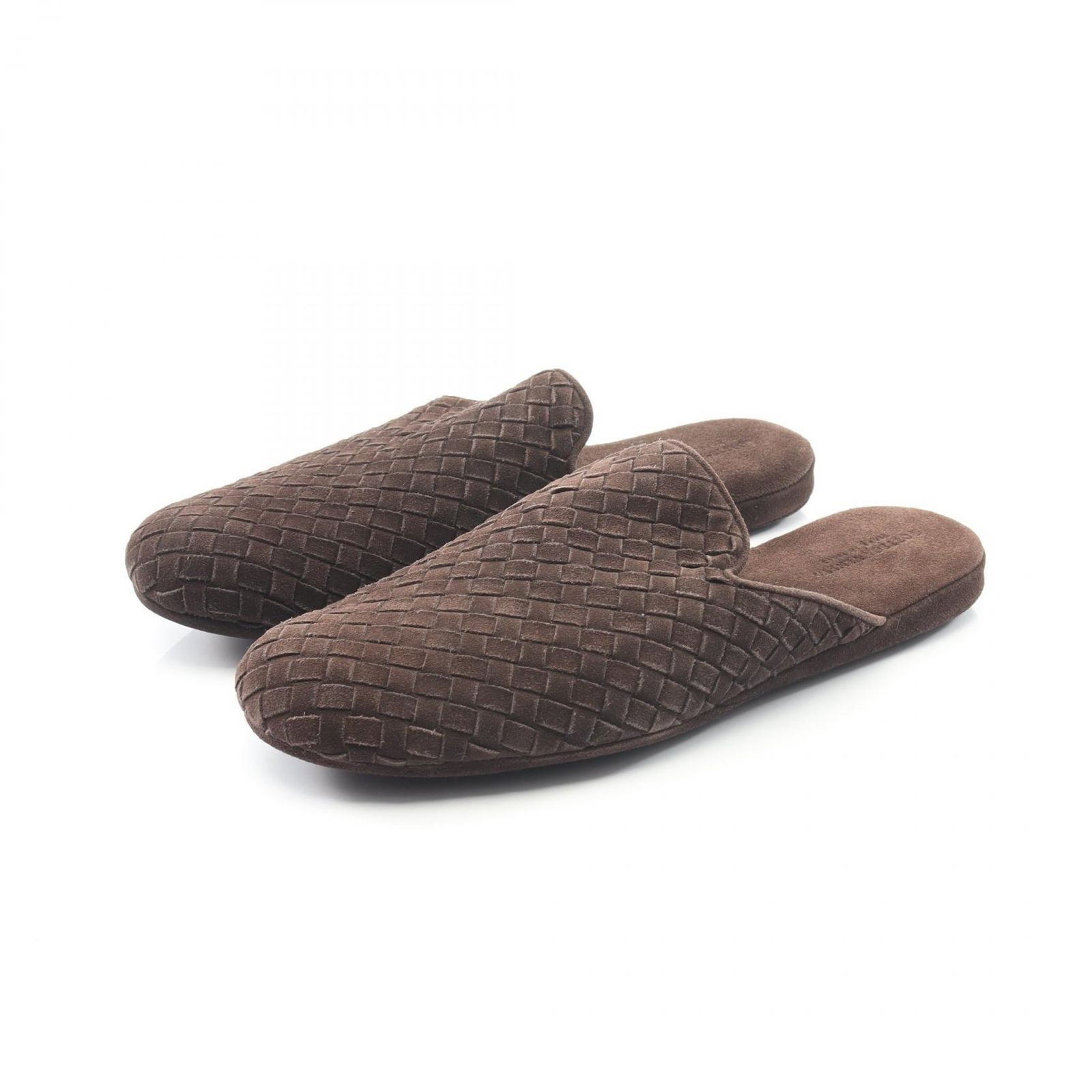 ボッテガヴェネタ BOTTEGA VENETA サンダル イントレチャート スウェード スリッパ メンズ