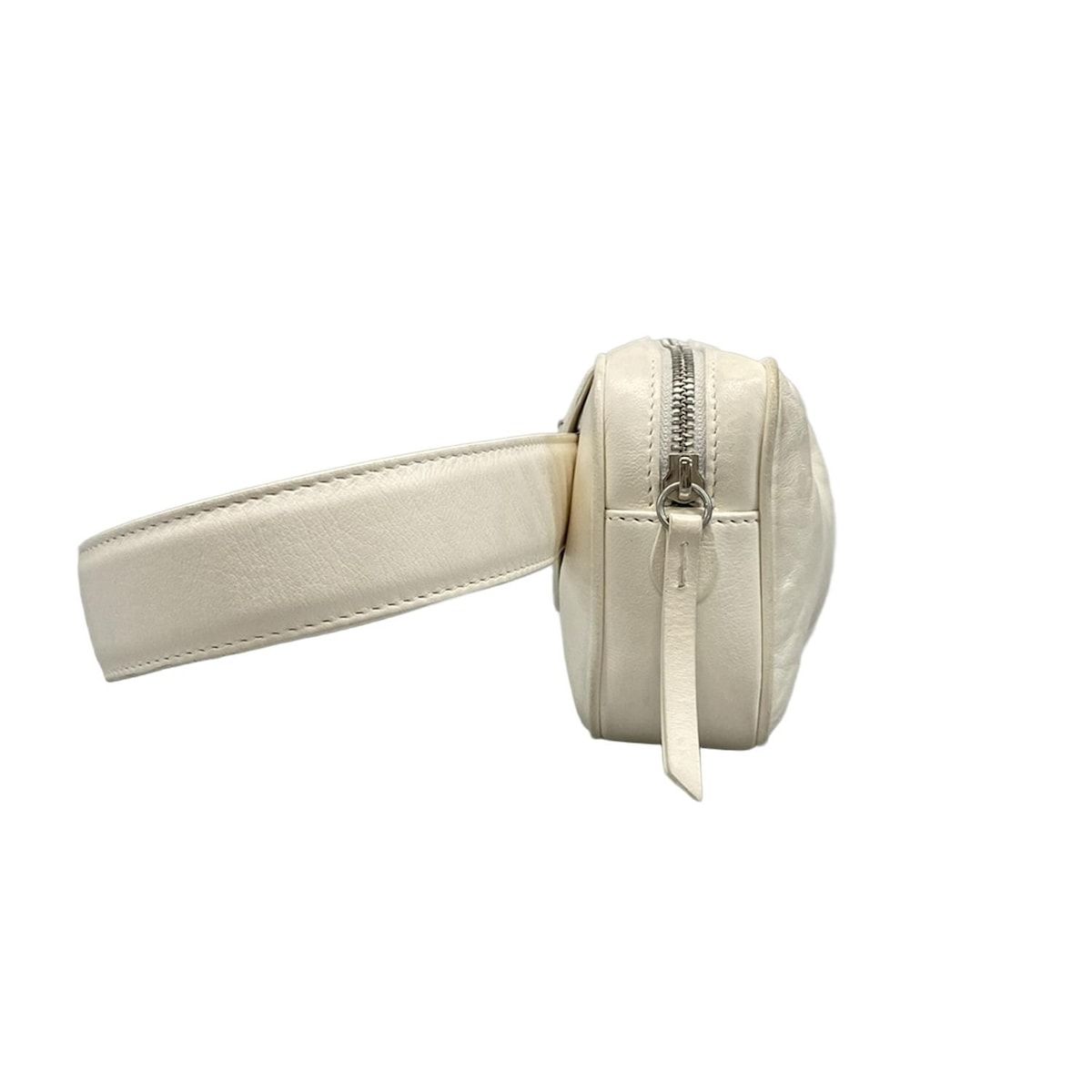 Maison Margiela メゾンマルジェラ ウエストポーチ グラムスラム ボディバッグ アイボリー 2020年 レザー