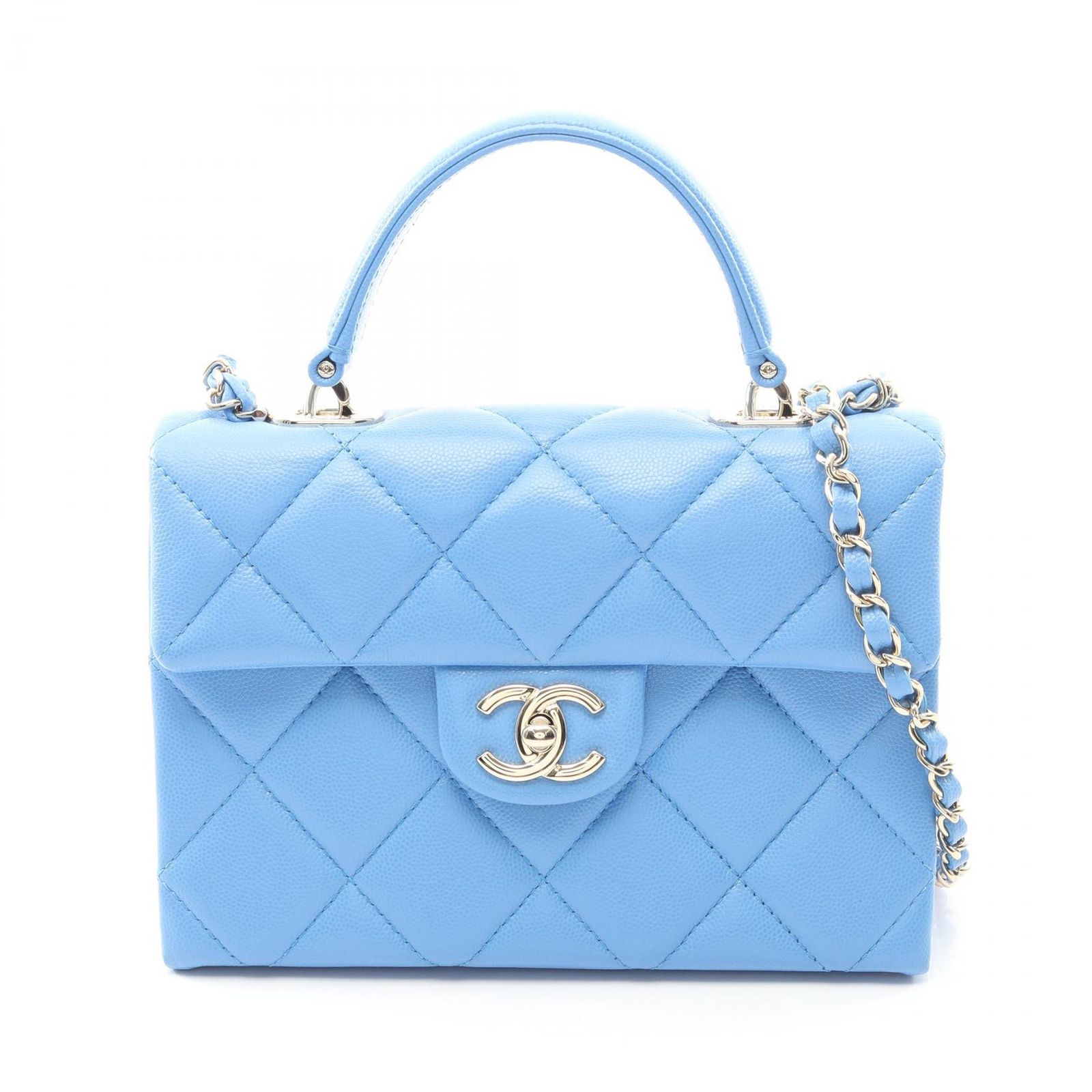シャネル CHANEL ショルダーバッグ マトラッセ トップハンドル AS4711 