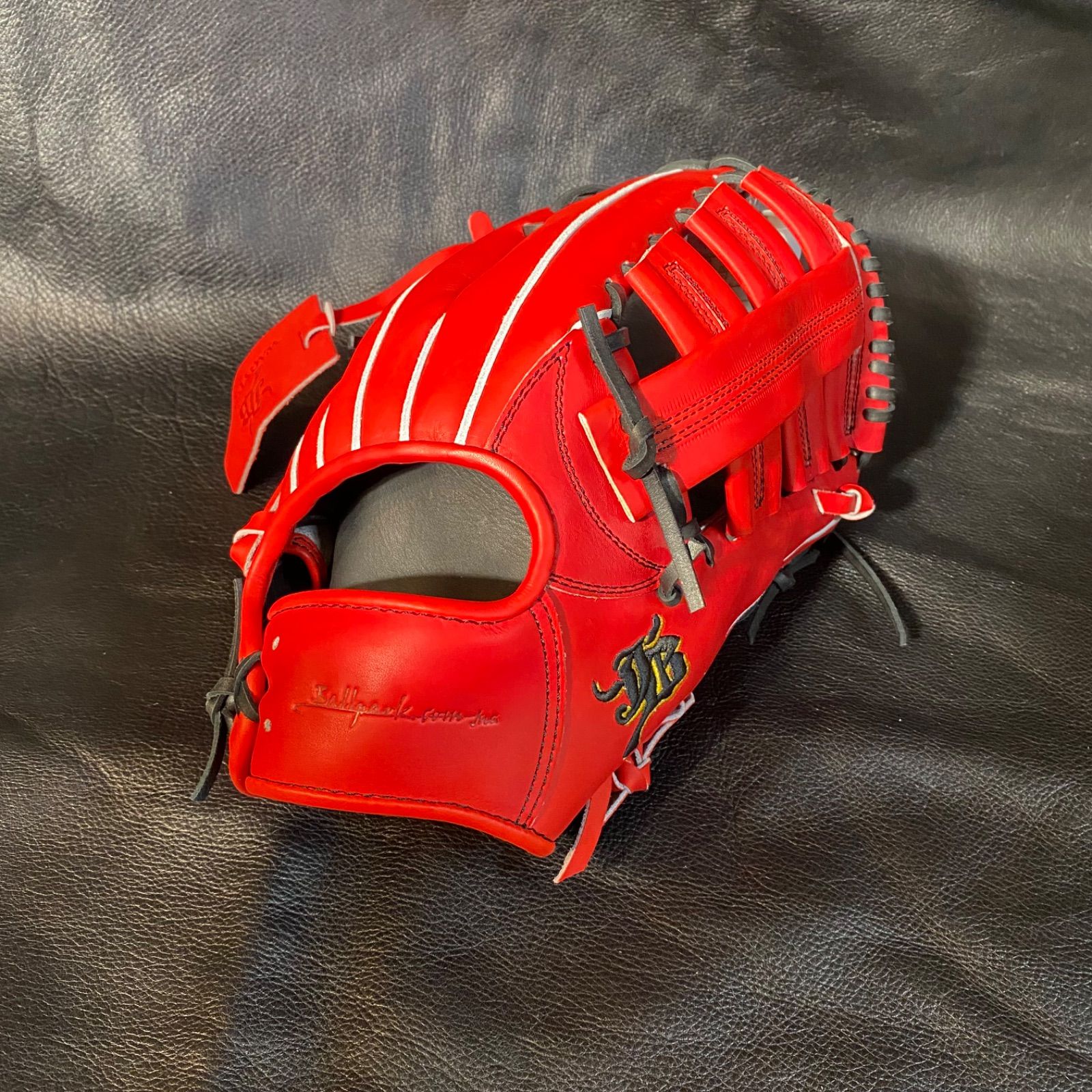 WAGYU JB 和牛JB グラブ JB-008 硬式用 外野手用 型付け 高校野球ルール対応 プロティオス1本サービス