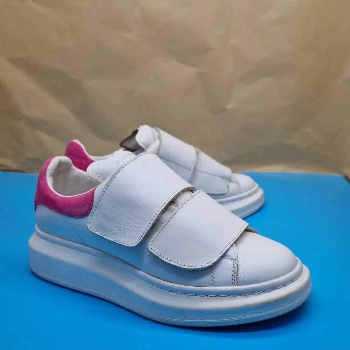 Alexander McQueen オーバーソール バックル スニーカー 37.5 230 