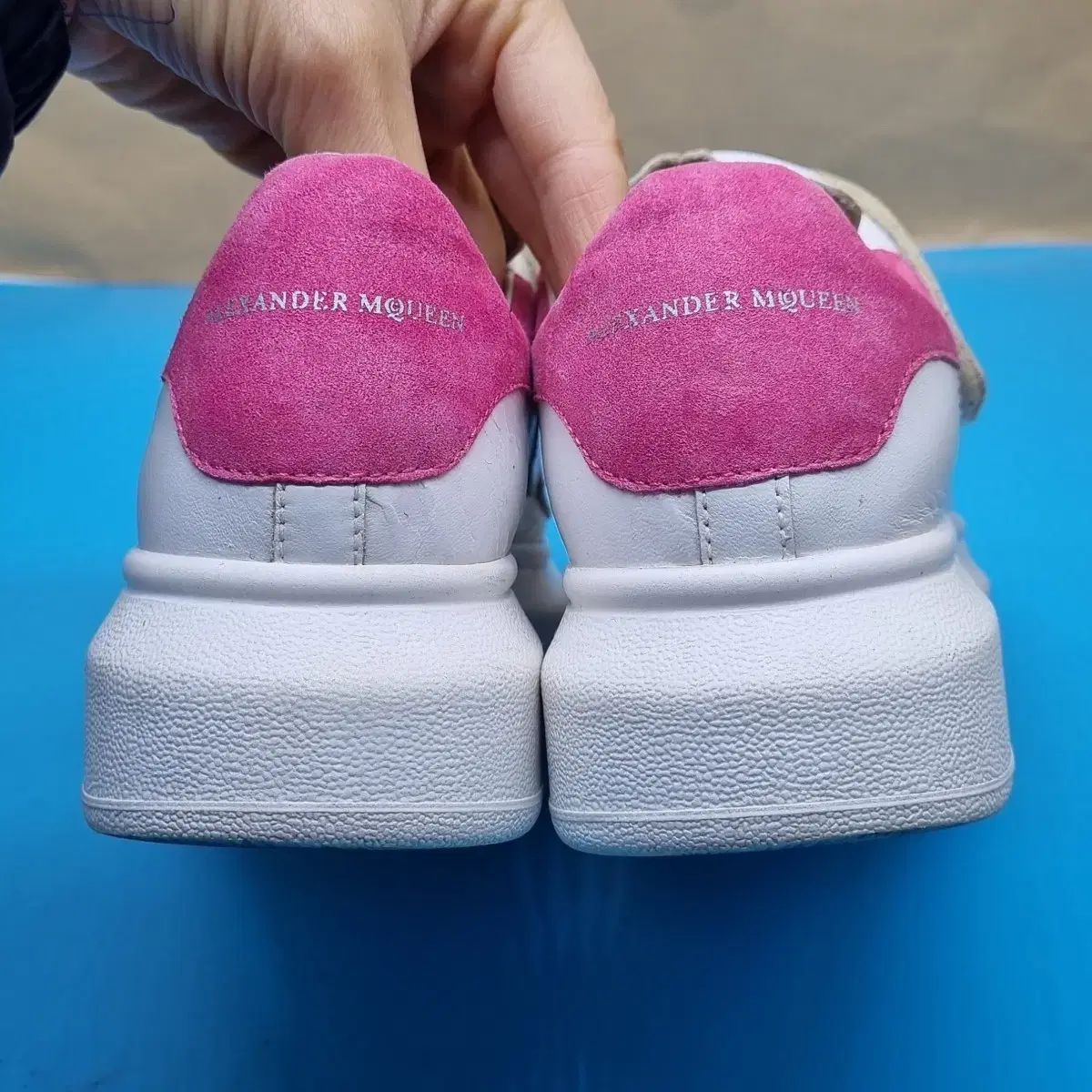 Alexander McQueen オーバーソール バックル スニーカー 37.5 230 