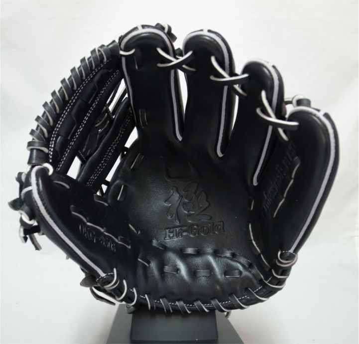 ハイゴールド】軟式用 グローブ 己極 シリーズ 遊撃手・二塁手用