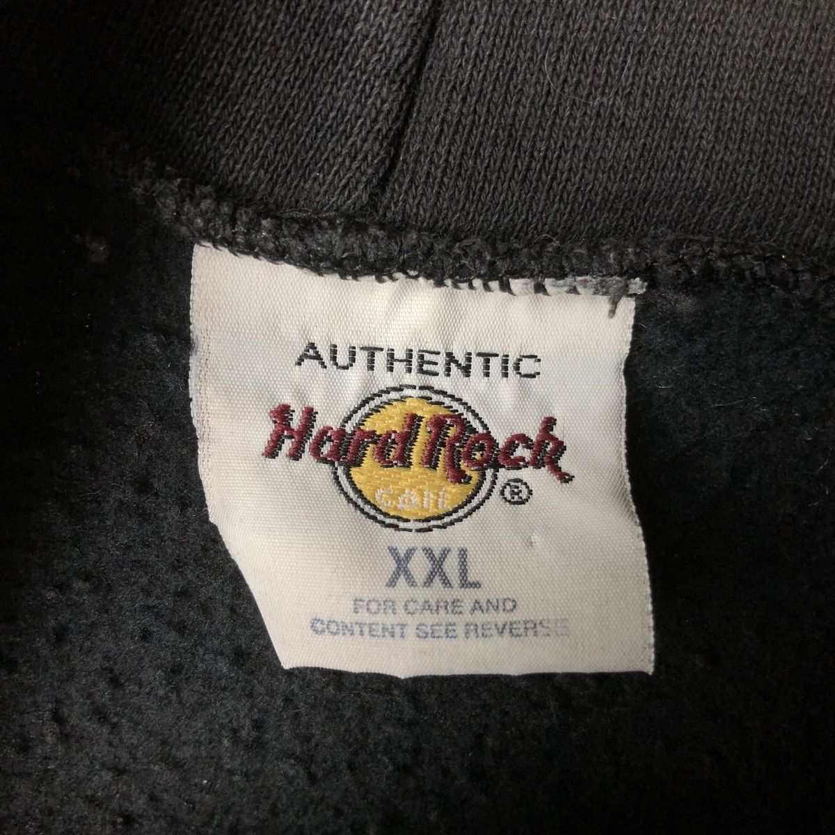 古着 HARD ROCK CAFE ハードロックカフェ アドバタイジング スウェット