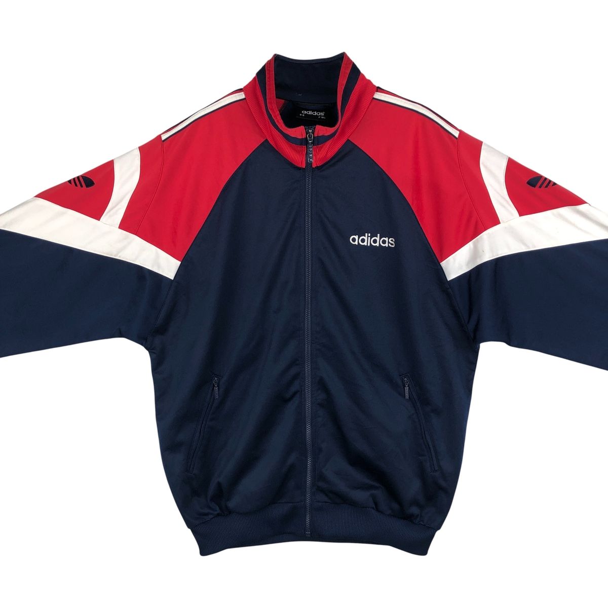 古着 90年代 アディダス adidas トレフォイルロゴ ショップ ジャージ