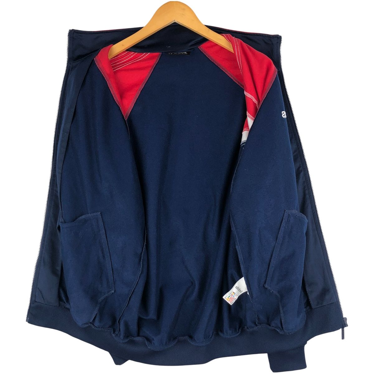 古着 90年代 アディダス adidas トレフォイルロゴ ショップ ジャージ