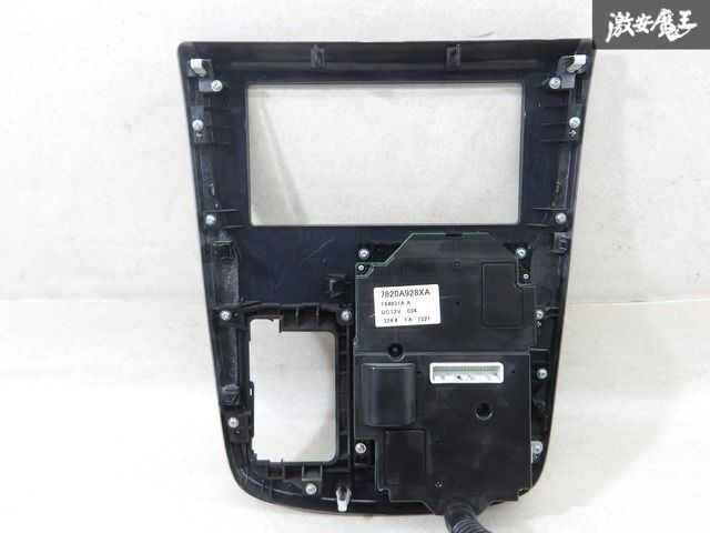 B11W eKワゴン　エアコンパネル 7820A582 三菱 純正 B11W ekワゴン オーディオパネル エアコンパネル A/Cパネル