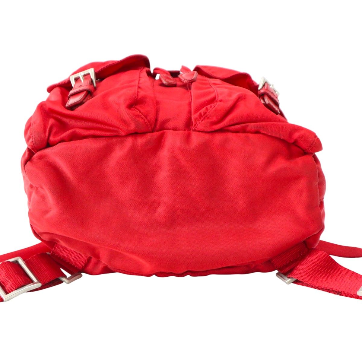 PRADA プラダ ロゴプレート ナイロン/レザー ミニバックパック