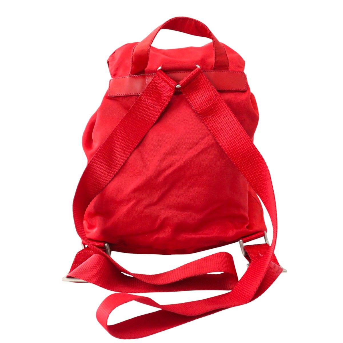 PRADA プラダ ロゴプレート ナイロン/レザー ミニバックパック