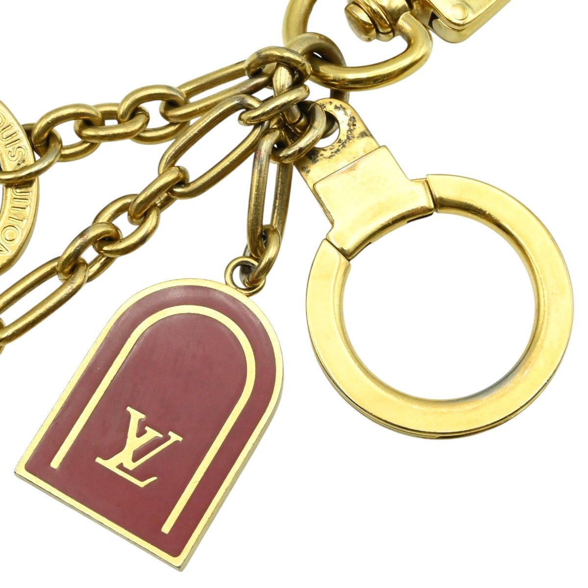 ルイヴィトン ポルトクレ カドゥナ キーホルダー バッグチャーム M60075 楽天市場】【ジュエリー】LOUIS VUITTON ルイ ヴィトン ポルトクレ