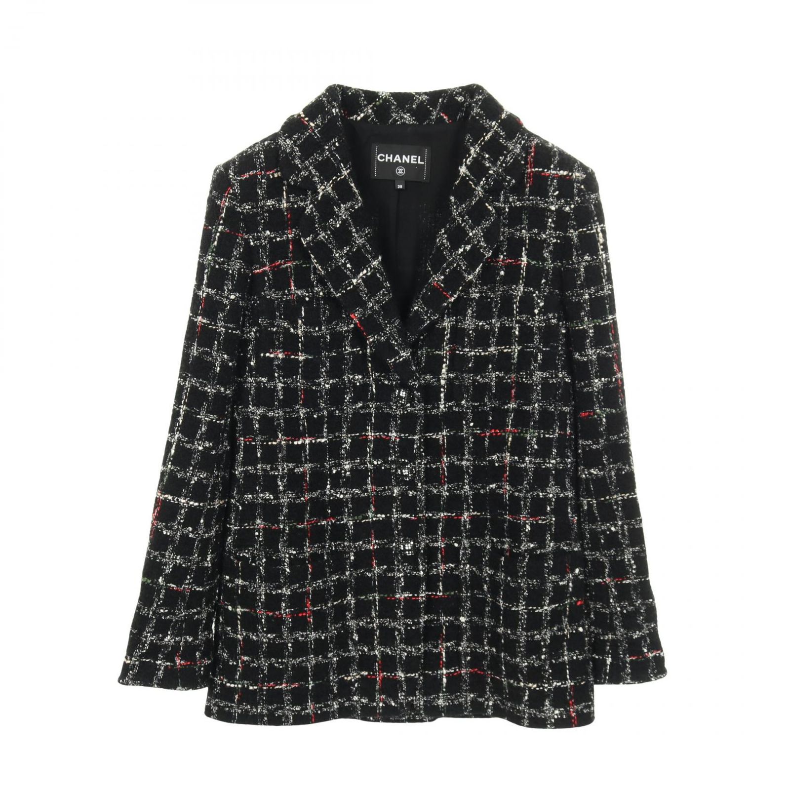 シャネル CHANEL ココマークボタン ツイード P73609V65153 ウール