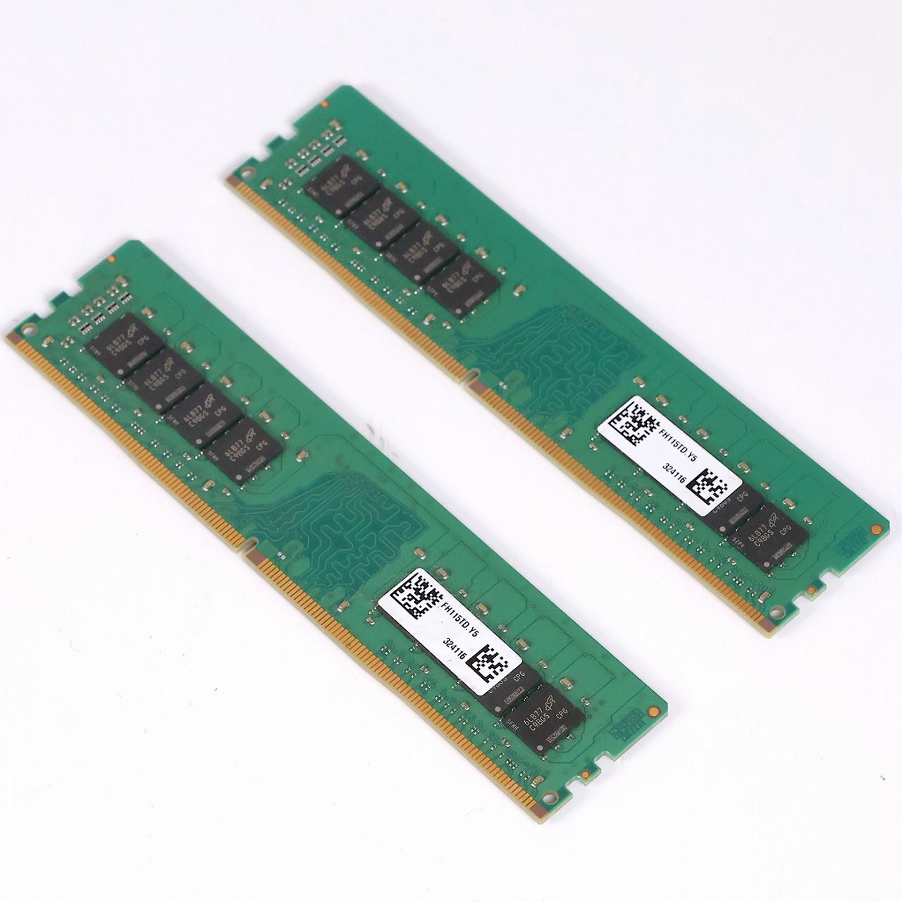 Crucial CT8G4DFD8213 8GB 中古DDR4メモリ [DDR4-2133 16GB(8GB2枚組) CT8G4DFD8213.M16FB - DDR4メモリ [DDR4 中古その5Crucial 8G×4枚 DDR4-2400 デスクトップPC用 メモリーx2枚 2133MHz