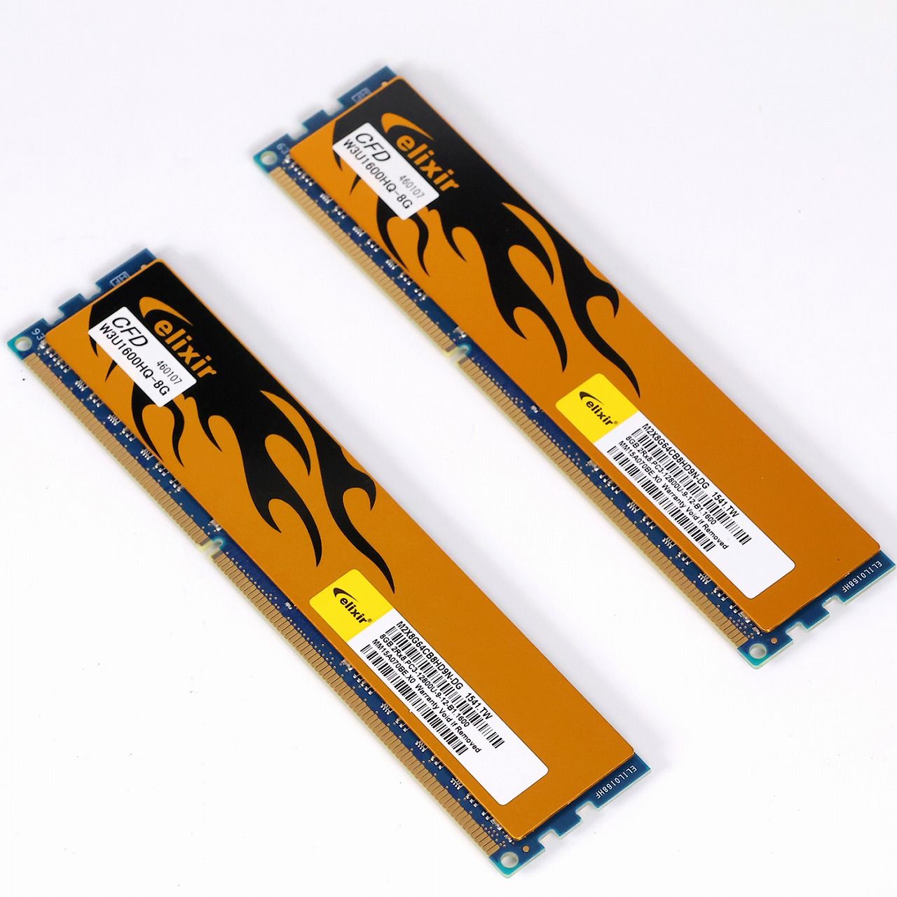 中古 Elixir DDR3-1600メモリ 8GB x 2 W3U1600HQ-8G - メルカリ