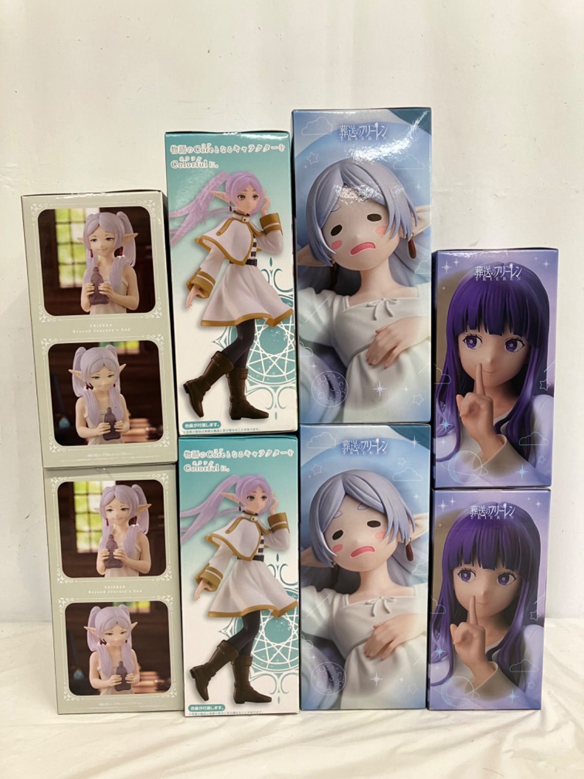 未開封 葬送のフリーレン フェルン フリーレン フィギュア まとめ 4種