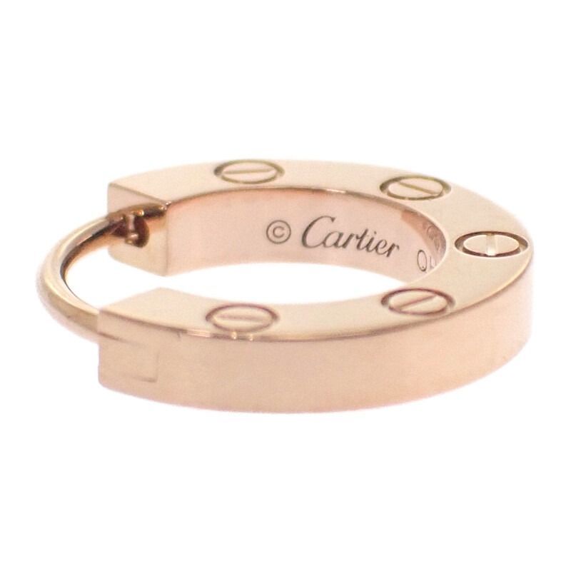 オンライン カルティエ CARTIER Love シングル イヤリング K 18ピンクゴールド レディース ピアス(片耳用) アクセサリー
