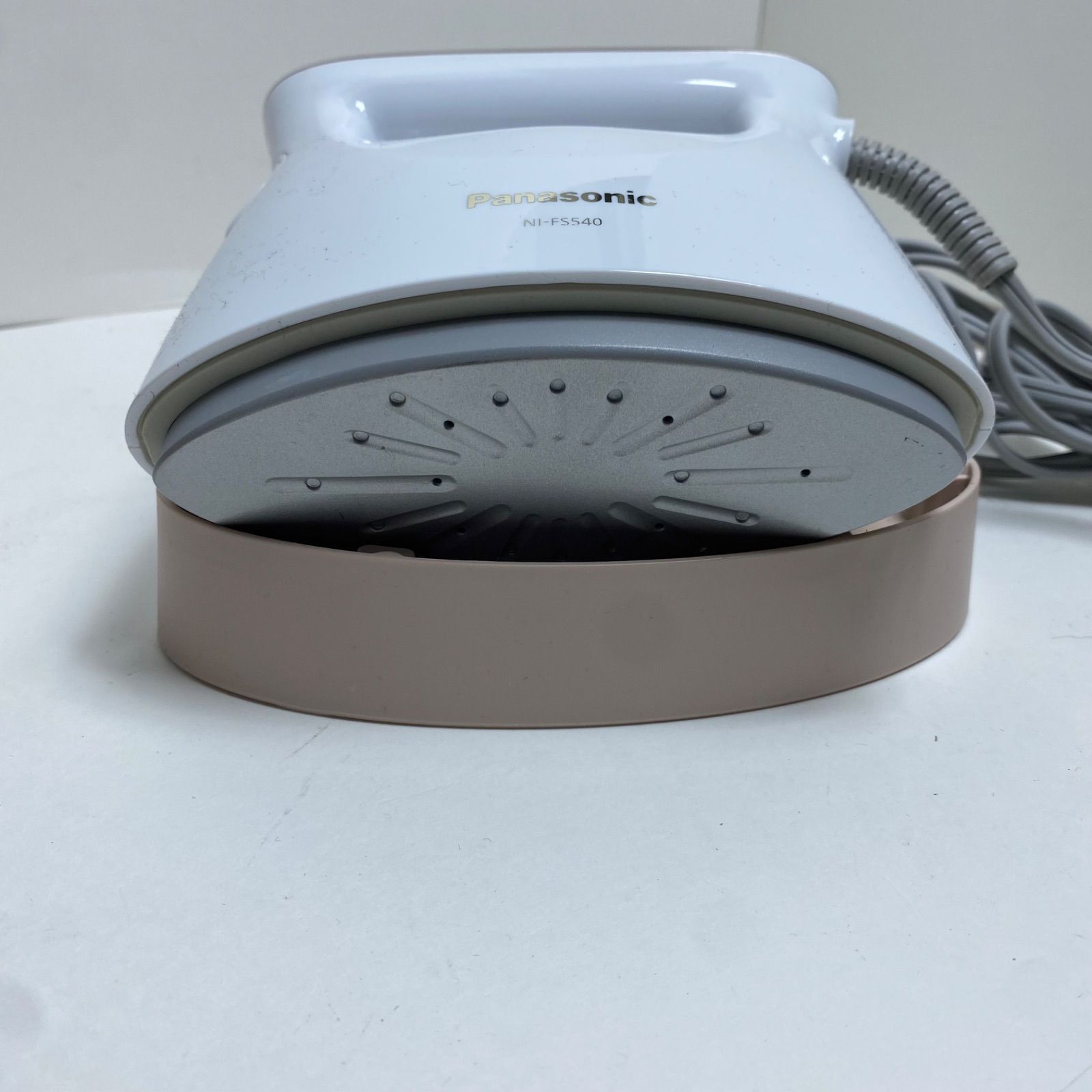 動作確認済】Panasonic パナソニック 衣類スチーマー 2way ピンク