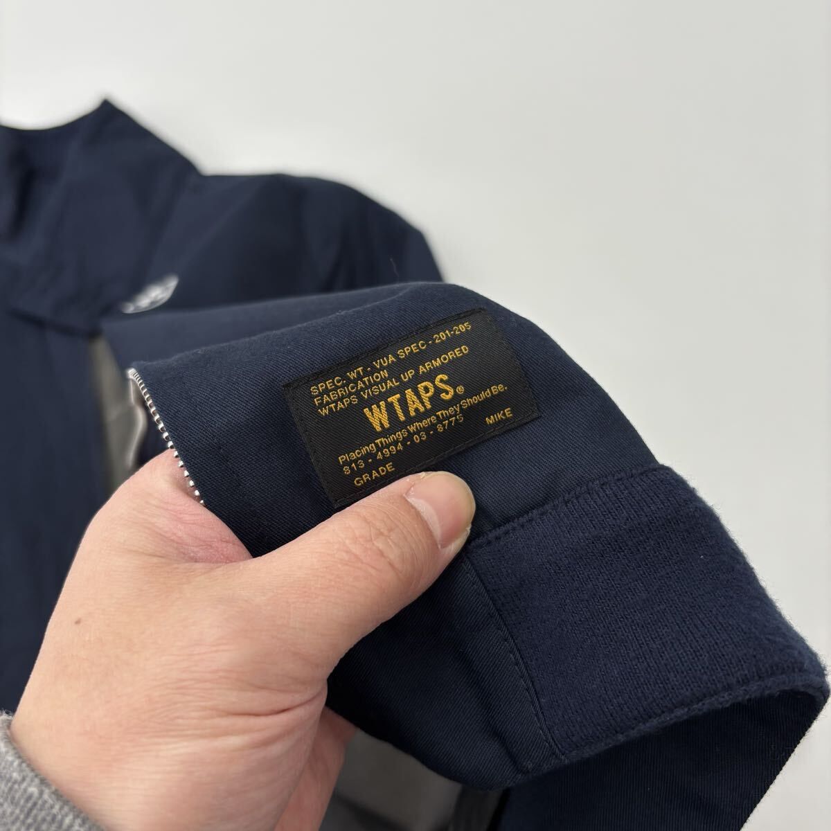 良品 WTAPS ダブルタップス HARRINGTON JK JACKET COPO TWILL