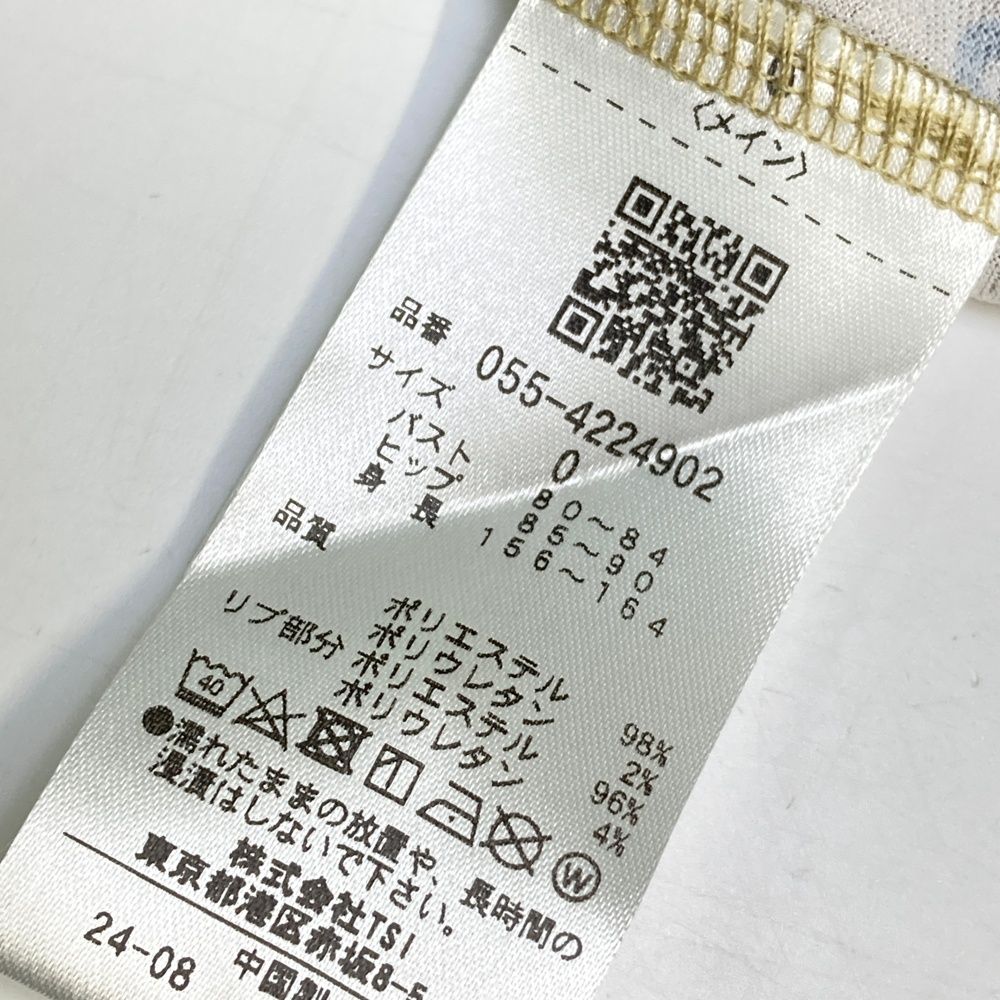 サイズ：0 PEARLY GATES パーリーゲイツ 2024年モデル 長袖ワンピース