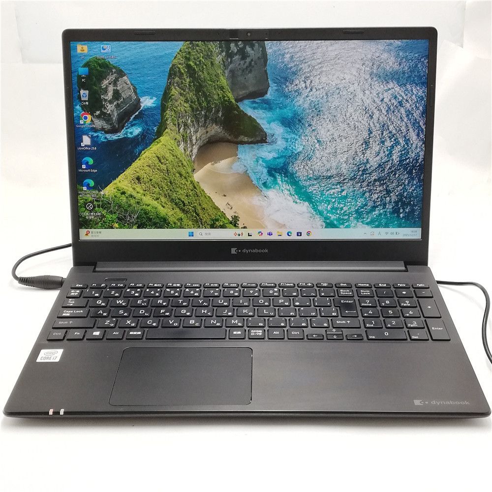Wi-Fi有 東芝 ノートパソコン P 55 FS 第10世代 Core i 7 10510 U 16 GB 高速SSD 無線LAN Bluetooth カメラ Windows 11 Office 即使用可