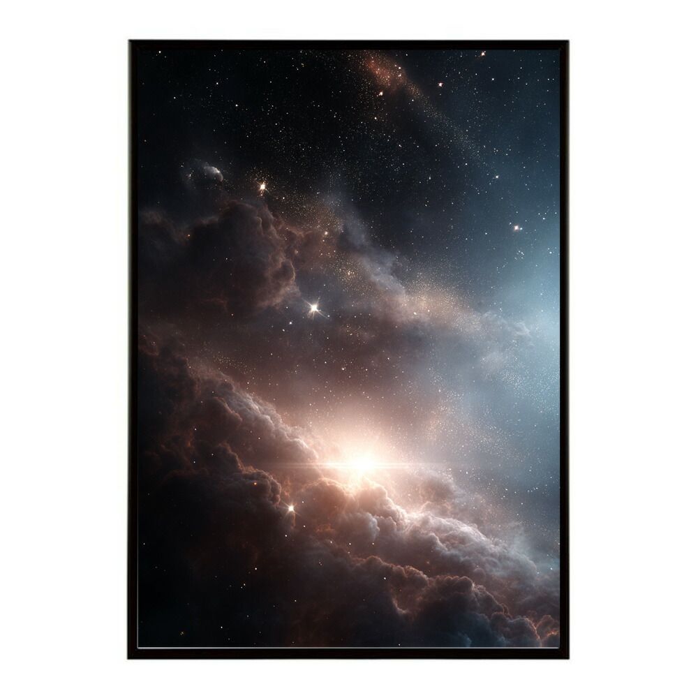 A1サイズ（約59x84cm）】【lm-poster-552】【フレーム付き】宇宙