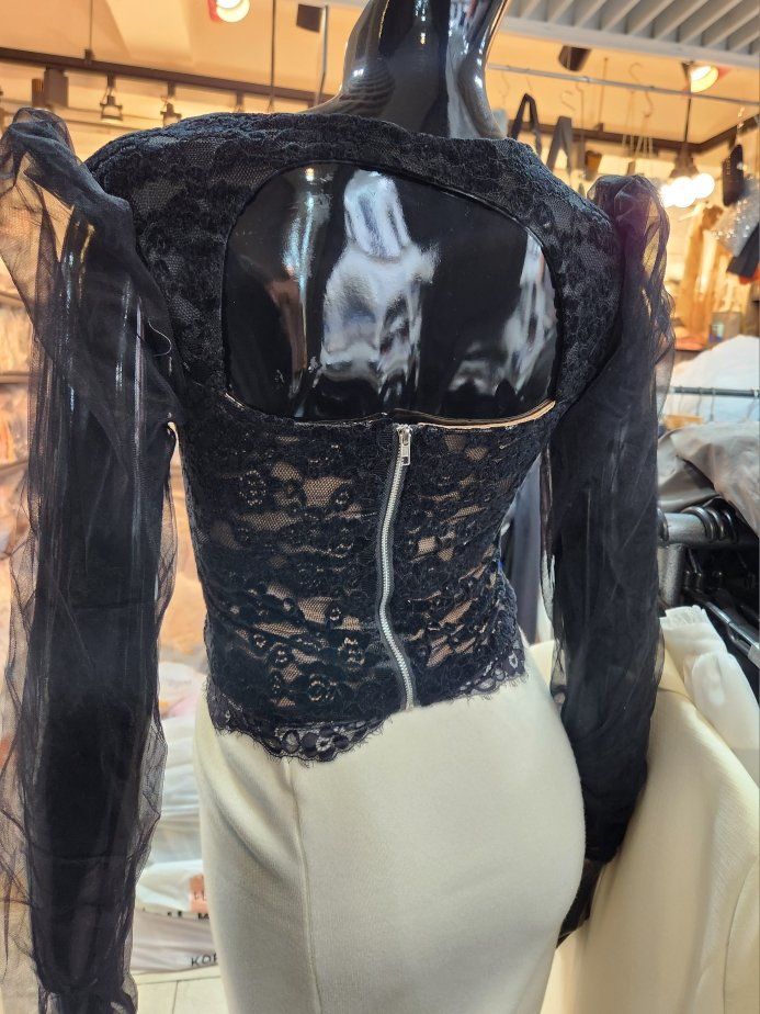 レースセットアップシースルーセットアップ パーティー集まりセットアップ7080カラオケドレスキャバドレスルームドレスゲストルック