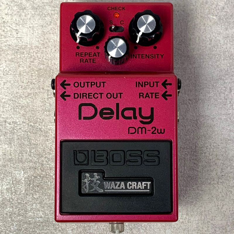 楽器 BOSS ボス エフェクター DM 2 W Delay ディレイ レッド 472