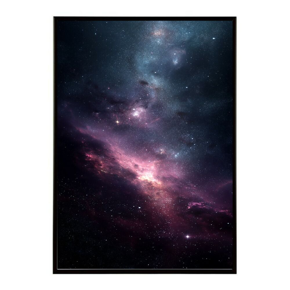 A2サイズ（約42x59cm）】【lm-poster-369】【フレーム付き】宇宙