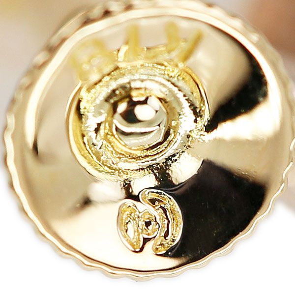 タサキ 田崎真珠 アコヤ真珠 イヤリング ダイヤモンド K 18ピンクゴールド 18イエローゴールド TASAKI 宝正 903810