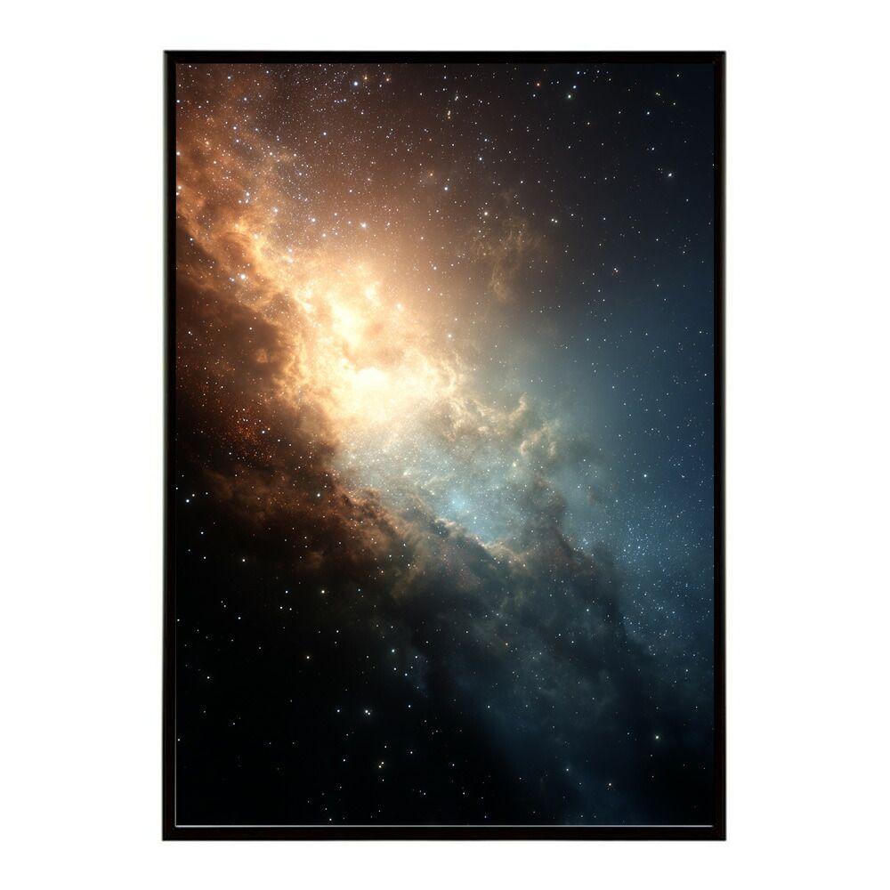 A2サイズ（約42x59cm）】【lm-poster-557】【フレーム付き】宇宙