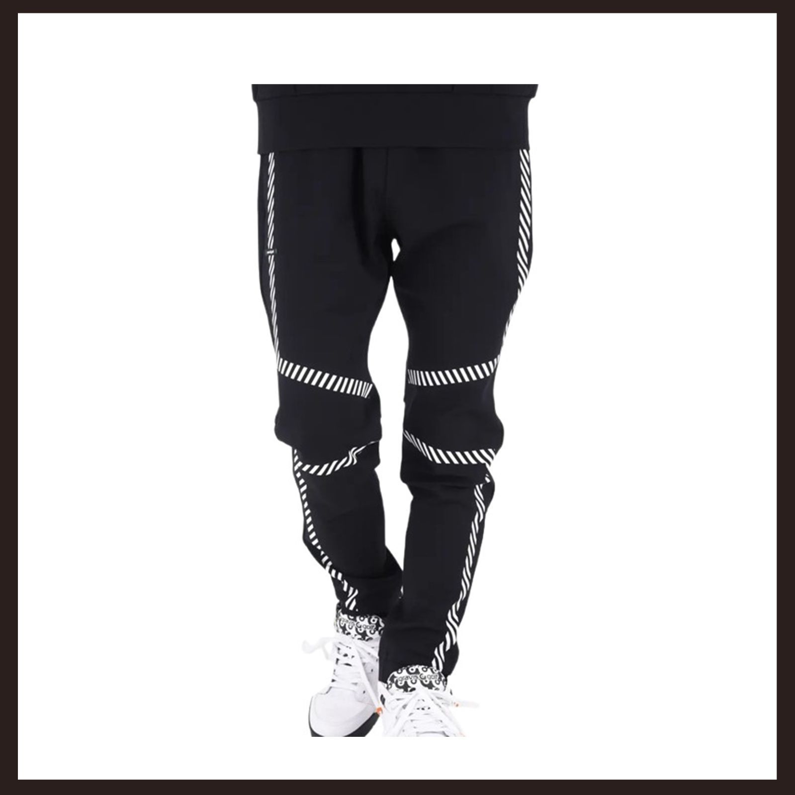 gravis golf グラビスゴルフ TRITON SPONGE KNIT ポンチジョガーパンツ L ブラック