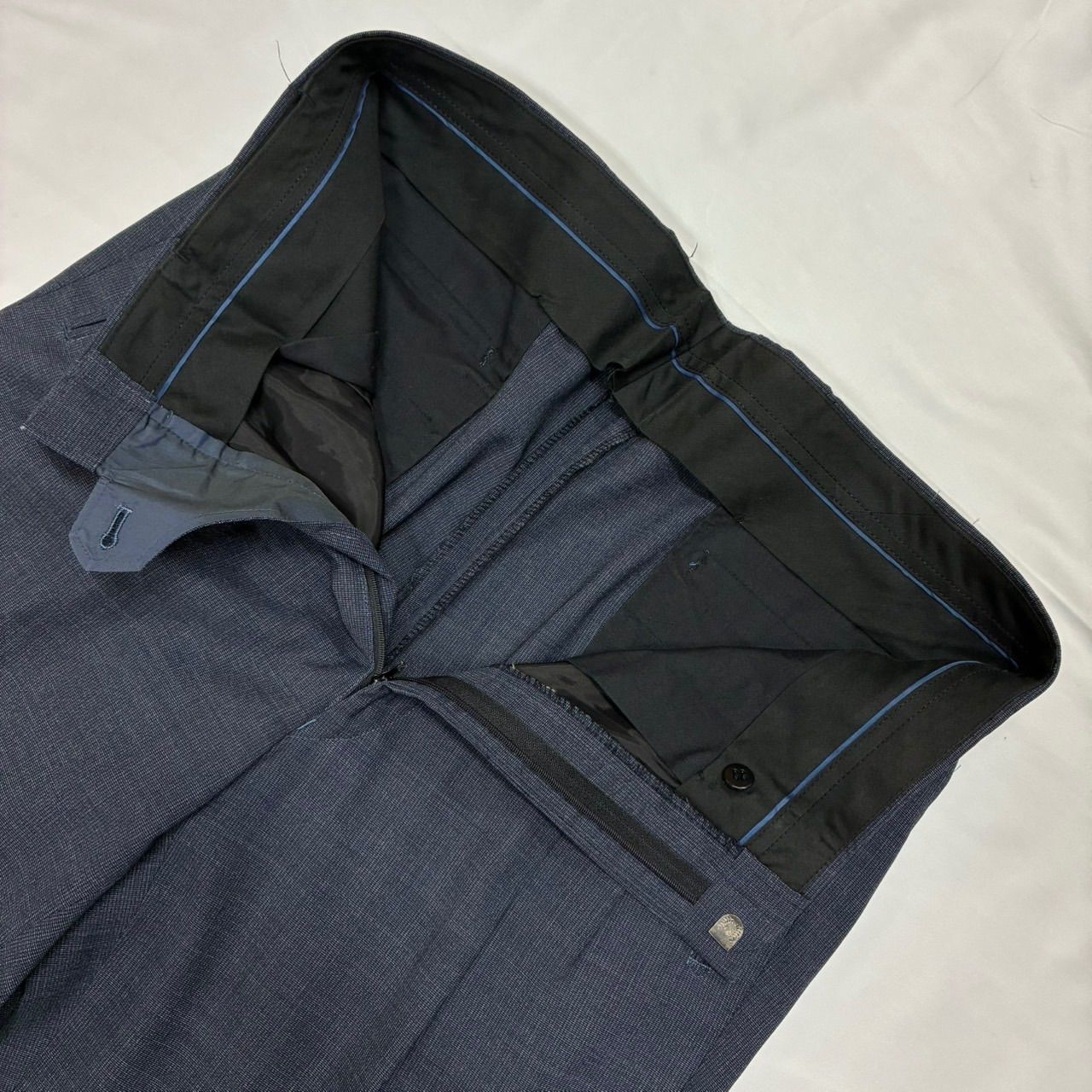 美品】ゼニア Ermenegildo Zegna スーツ セットアップ グレー XL相当