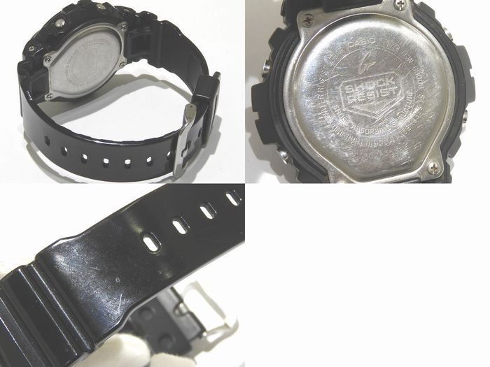 稼働品 CASIO カシオ G-SHOCK メンズ デジタル時計 GW-6900 B ブラック × オレンジ SS 樹脂 ジーショック 7 L