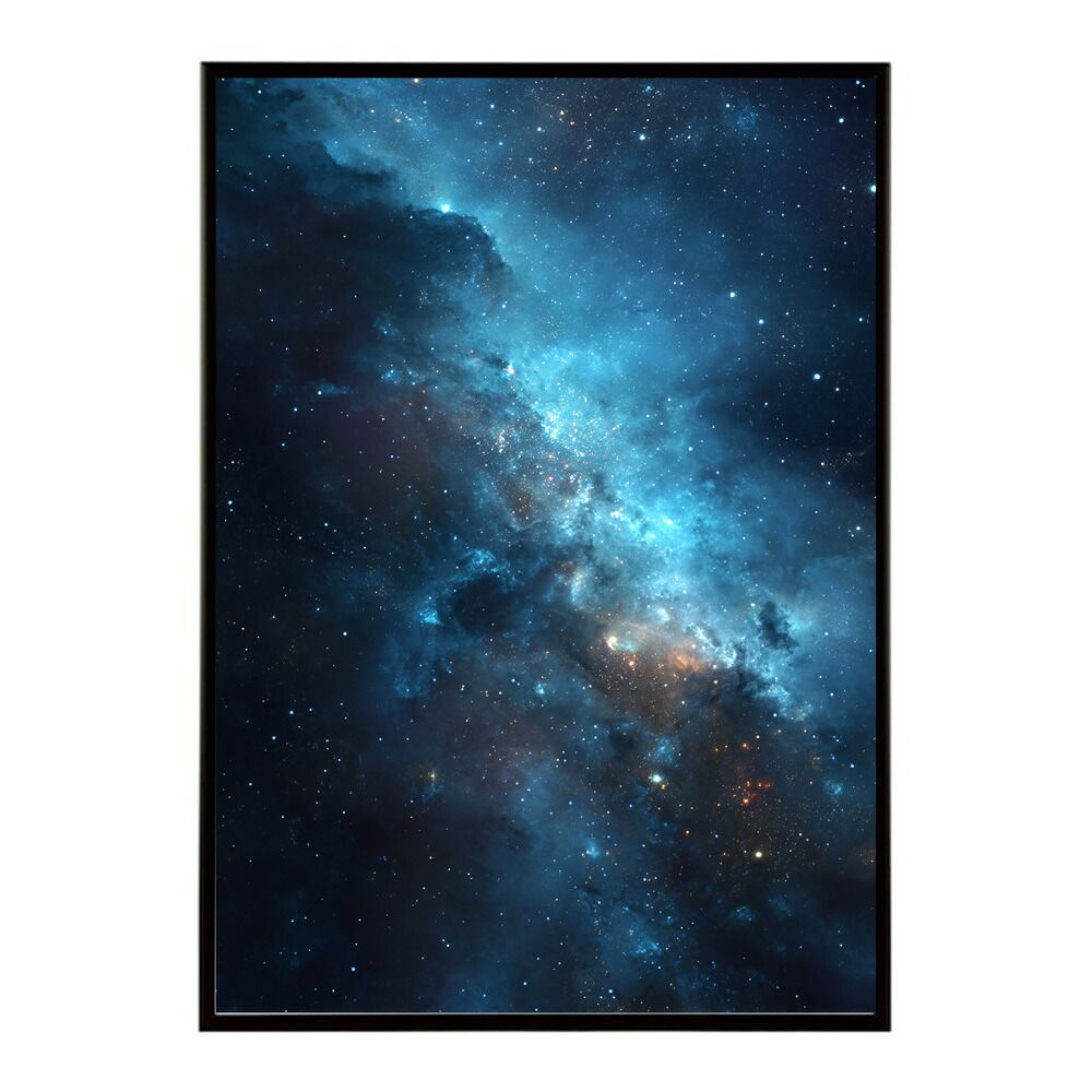 A1サイズ（約59x84cm）】【lm-poster-412】【フレーム付き】宇宙