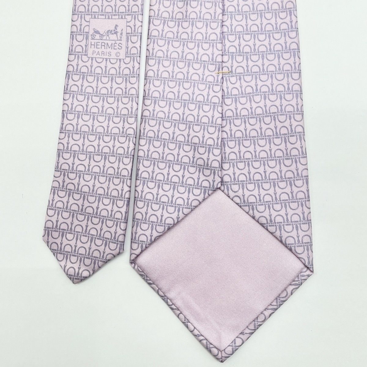 HERMES エルメス　ネクタイ　ピンク HERMES（エルメス）ネクタイ ピンク サイズ:- メンズ/2200622987286