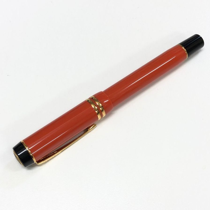 パーカー デュオフォールド 万年筆 キャップ式 18 K 750 AFI 29