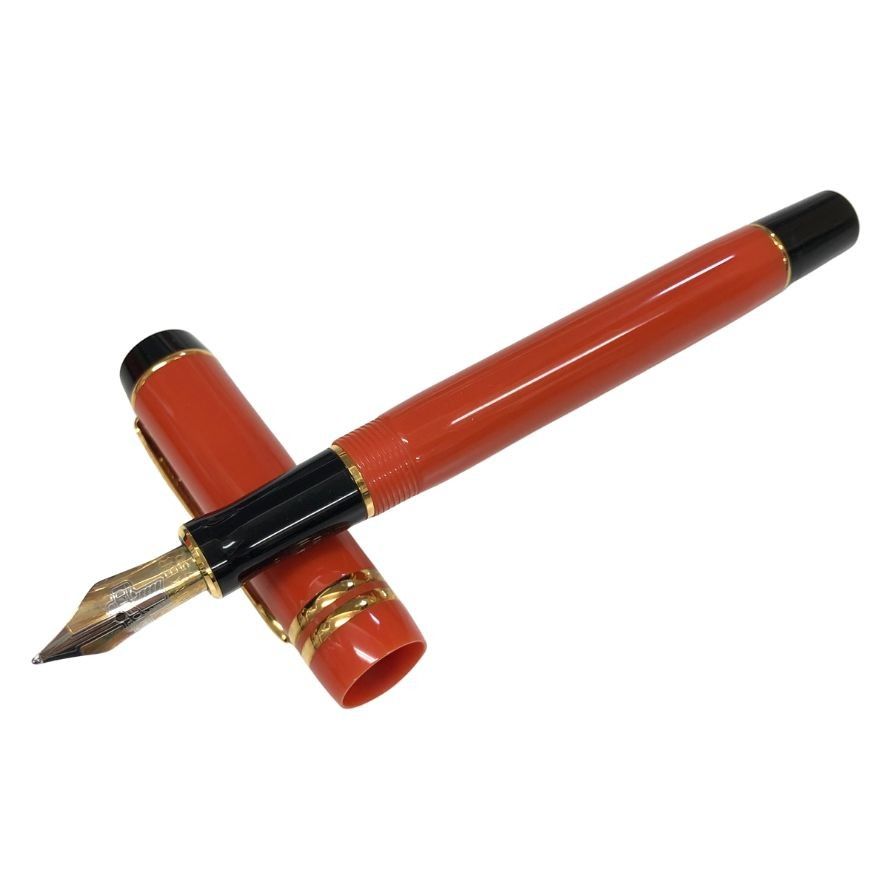 パーカー デュオフォールド 万年筆 キャップ式 18 K 750 AFI 29