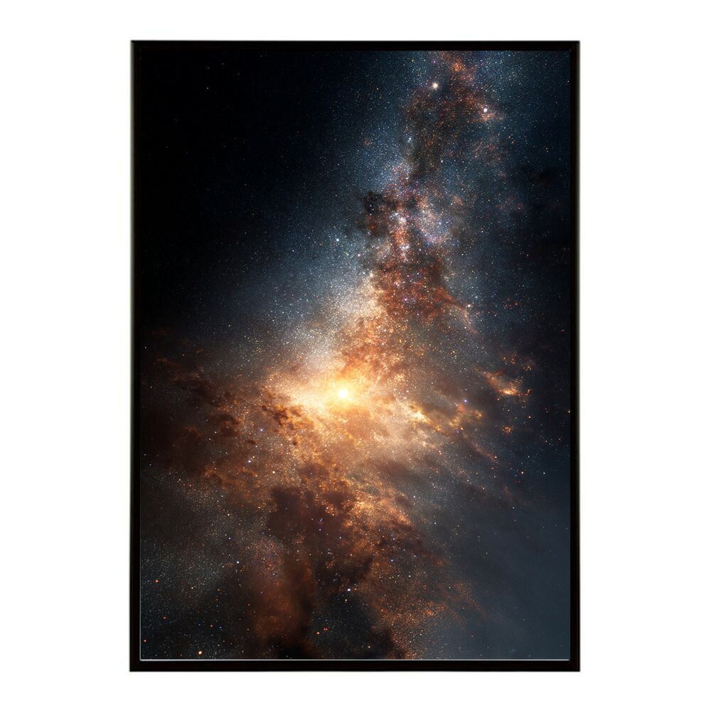 A1サイズ（約59x84cm）】【lm-poster-378】【フレーム付き】宇宙