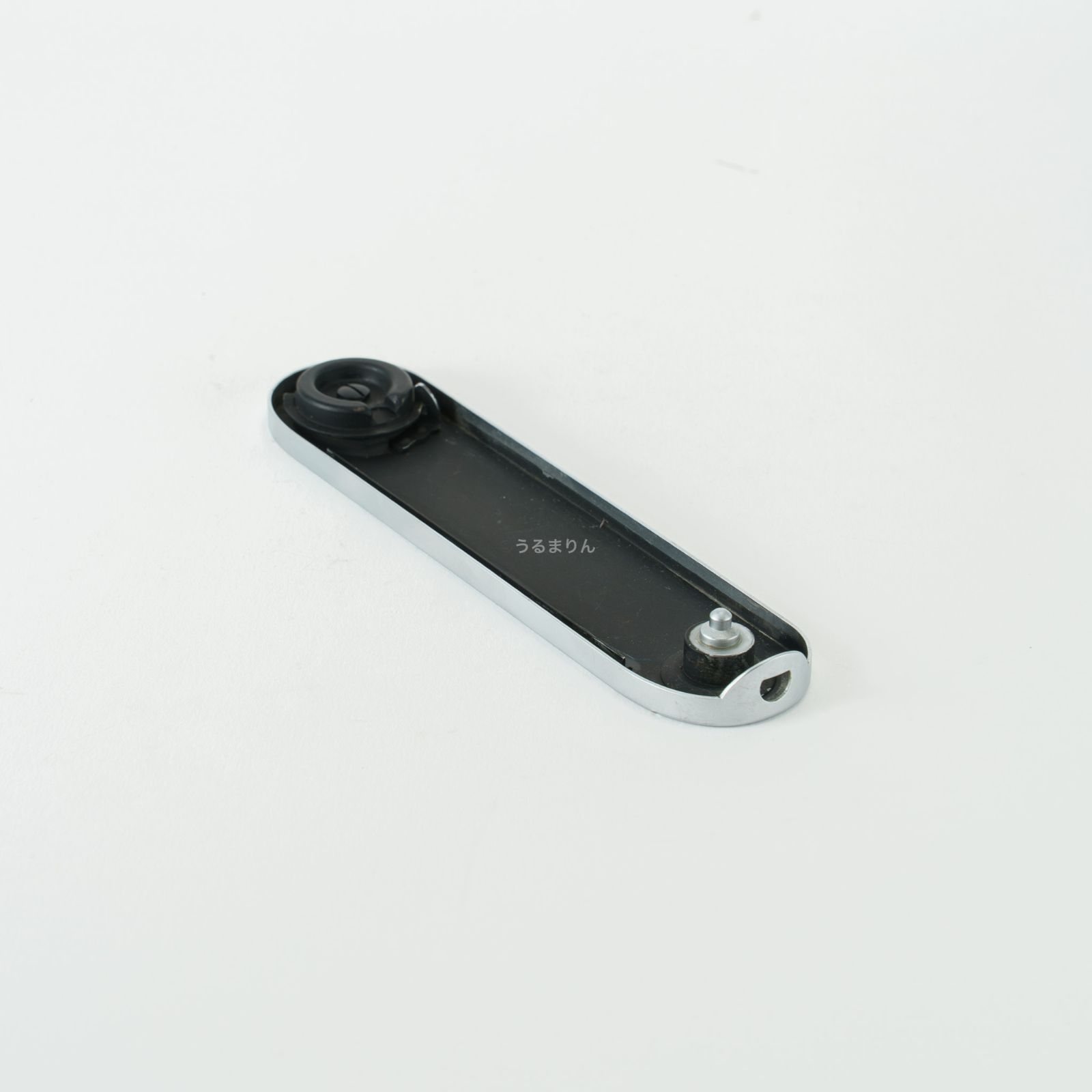 中古 Leica M3用ベースプレート オールドカメラ シルバークローム 裏蓋