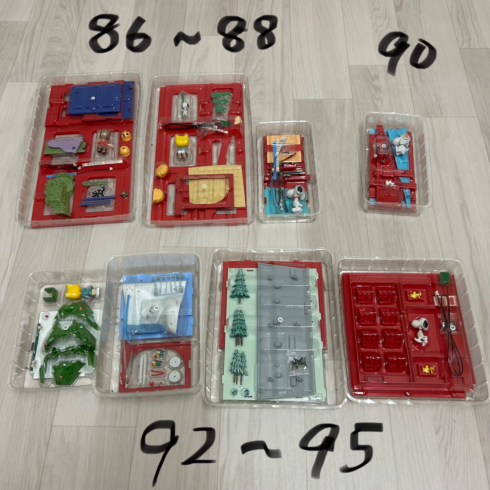 デアゴスティーニ つくってあつめるスヌーピー&フレンズ 70〜95号